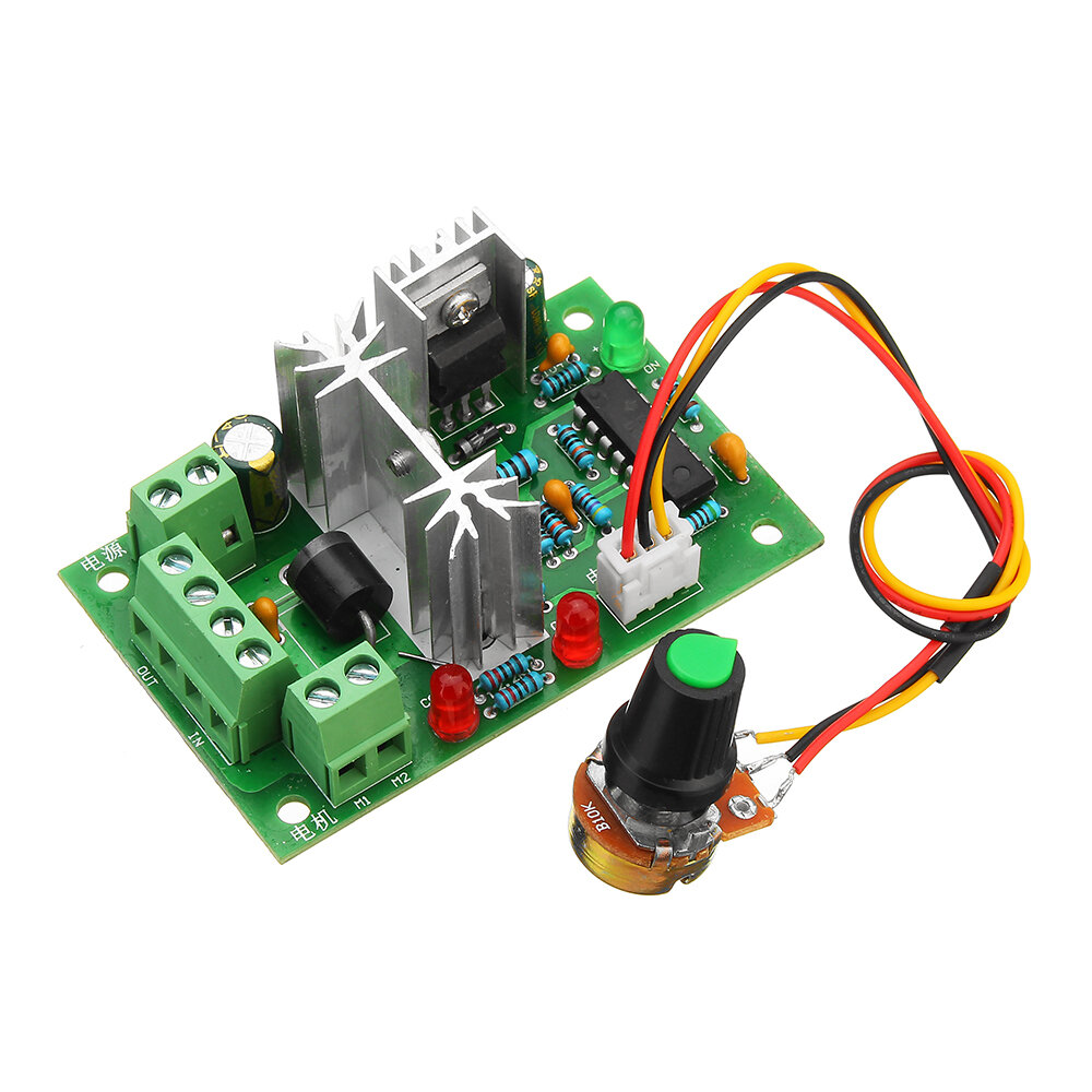 3A DC Motor Speed Control Switch PWM Regulator Reversible Controller Module