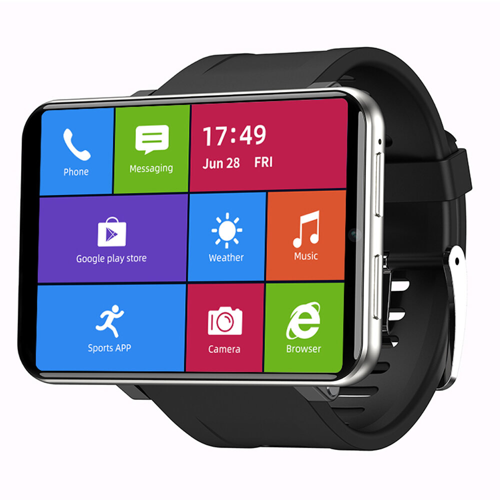 [Face Unlock]TICWRIS MAX 2.86 Inch HD Screen Smart Watch 3G＋32G 4G－LTE 2880mAh Battery Capacity 8MP Camera GPS Watch Phone