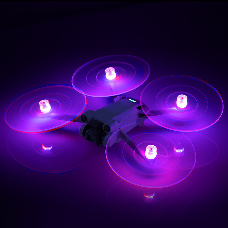STARTRC LED Flash Lichtpropeller Gloeiende ring Nachtvlucht Colorful Blade Props Oplaadbaar voor DJI
