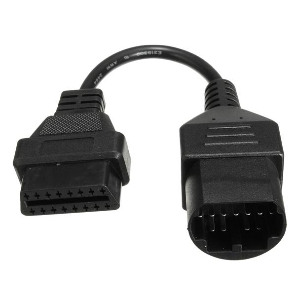 OBD2 Diagnostische Kabel Adapter Code Scanner 17pin tot 16pin voor Mazda Ford Ranger