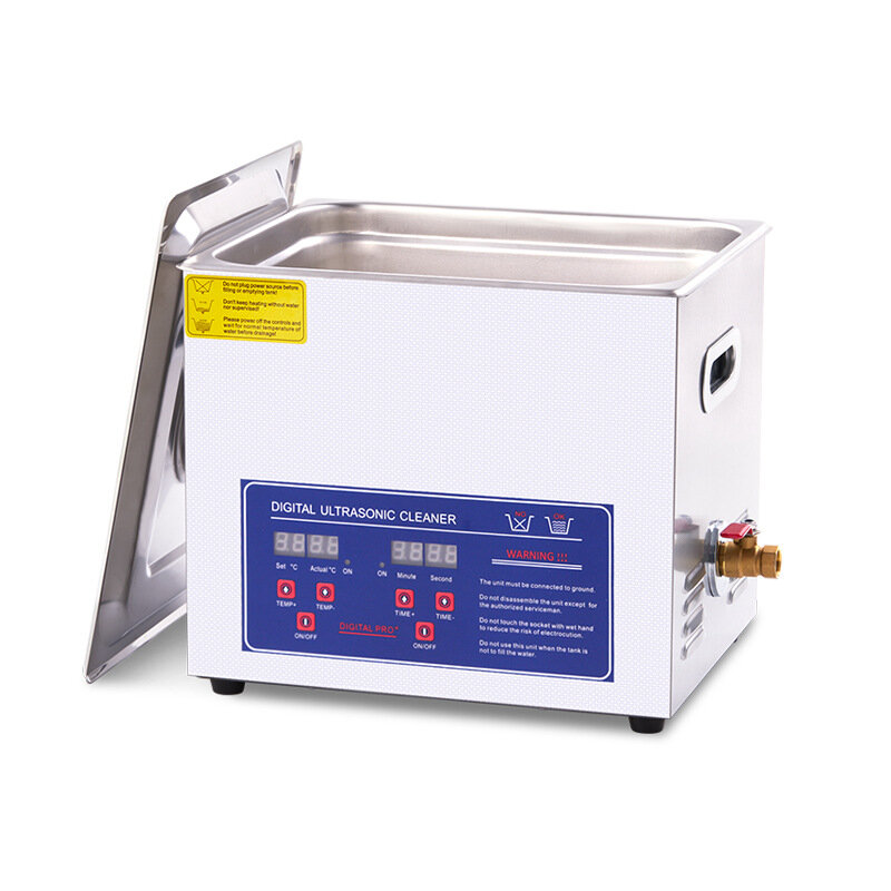 PS-40A 110V/220V 250W10L Ultrasonic Cleaning Machines Circuit Board Parts Laboratory Cleaner