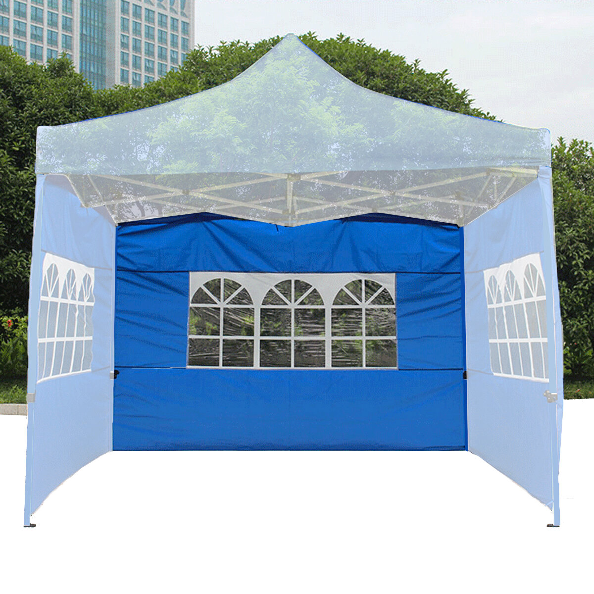 3x3 m Medische Tent Zijwanden Doek Camping Reizen Picknick Tent Luifel Luifel Zonnescherm Cover Met Venster Ontwerp