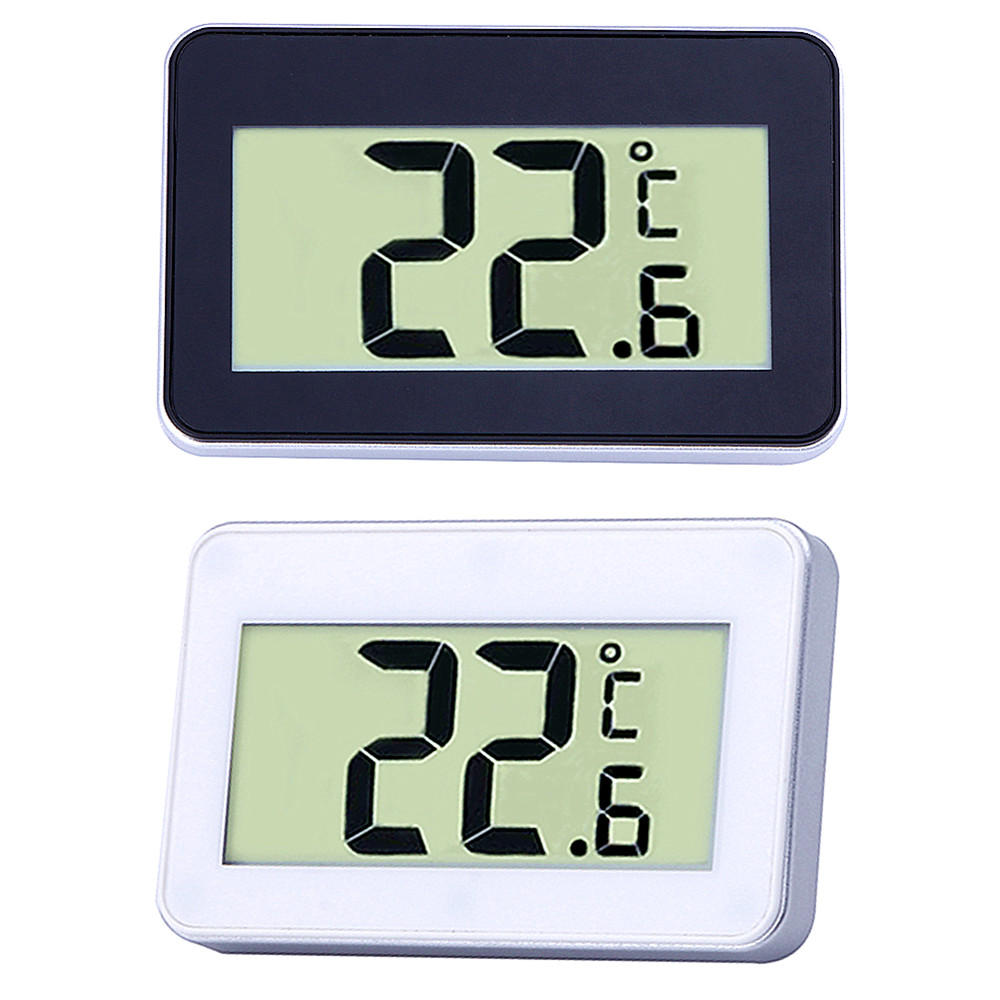 TS-A95 Mini LCD Digitale thermometer Hygrometer Waterdichte elektronische thermometer met haak