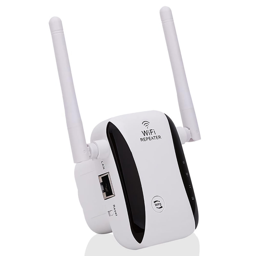 Wireless WiFi Repeater WPS AP 2.4GHz WiFi Extender 300Mbps Expand WiFi Signal US UK EU Plug
