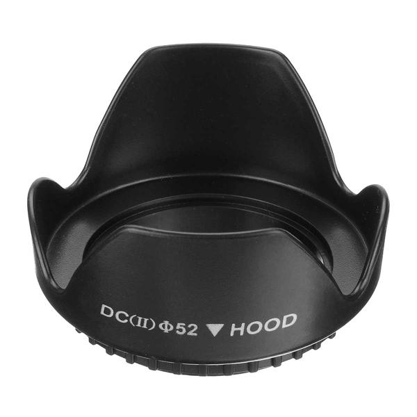 Universal DCII 52mm Screw Mount Flower Lens Hood For Canon Nikon DSLR Digital Camera Video