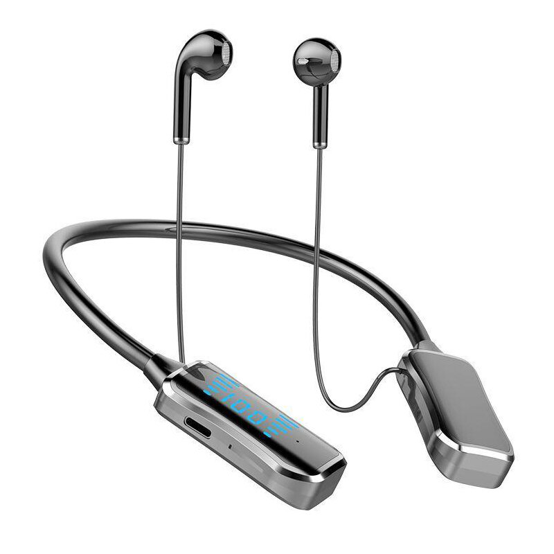 

Беспроводная связь Bluetooth 5.2 Наушник HiFi Stereo Bass 1000mAh Батарея LED Digital Дисплей Водонепроницаемы Эргономик