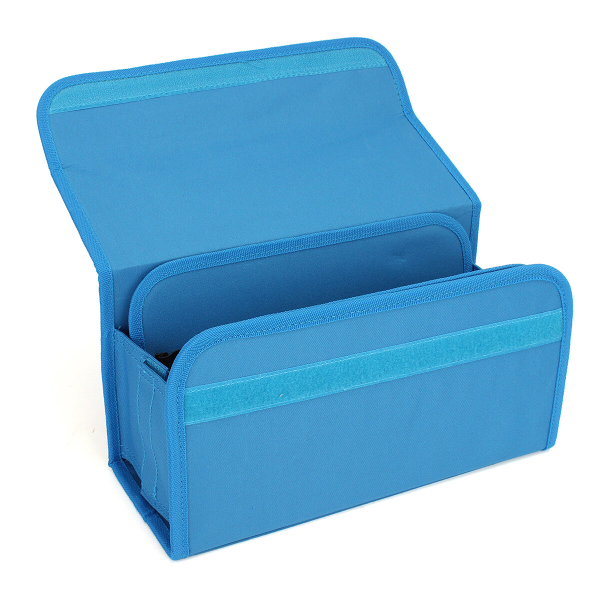 

80 Slots Multi-Layer Marker Case Holder Bag Removable Shoulder Strap Marker Storage Bag For Marker Pen Stationery Suppli