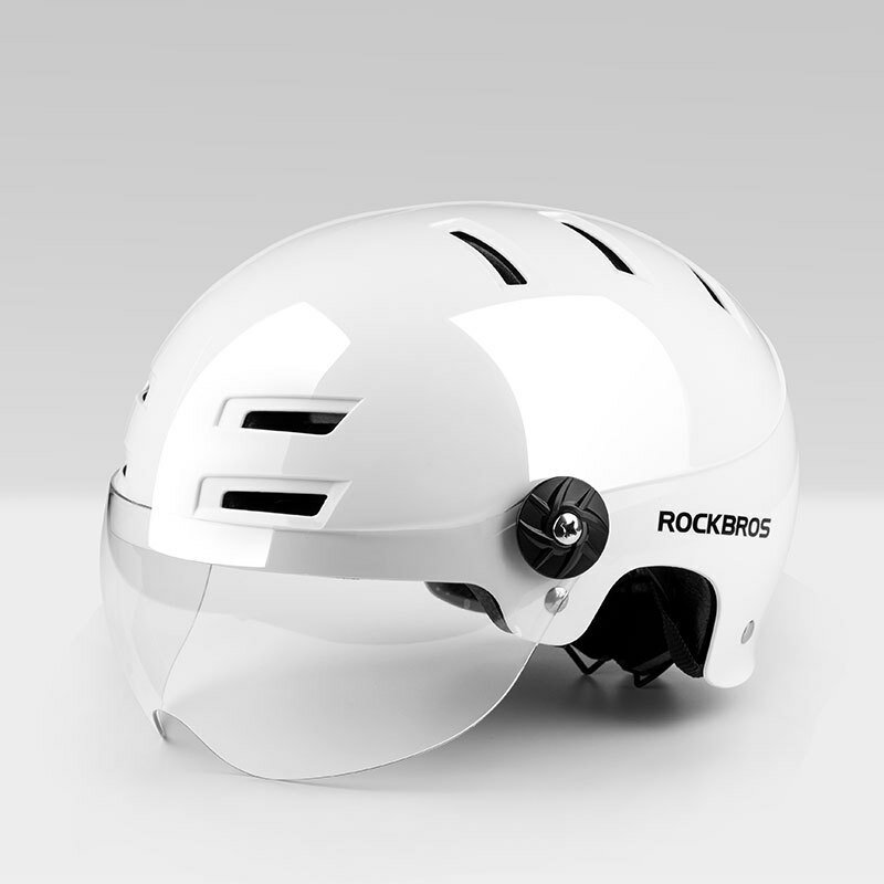 ROCKBROS SH-01 Riding Helmet Adjustable Sun Protection Lightweight Outdoor Bike Mountain Bike Electric Bike Helmet For M