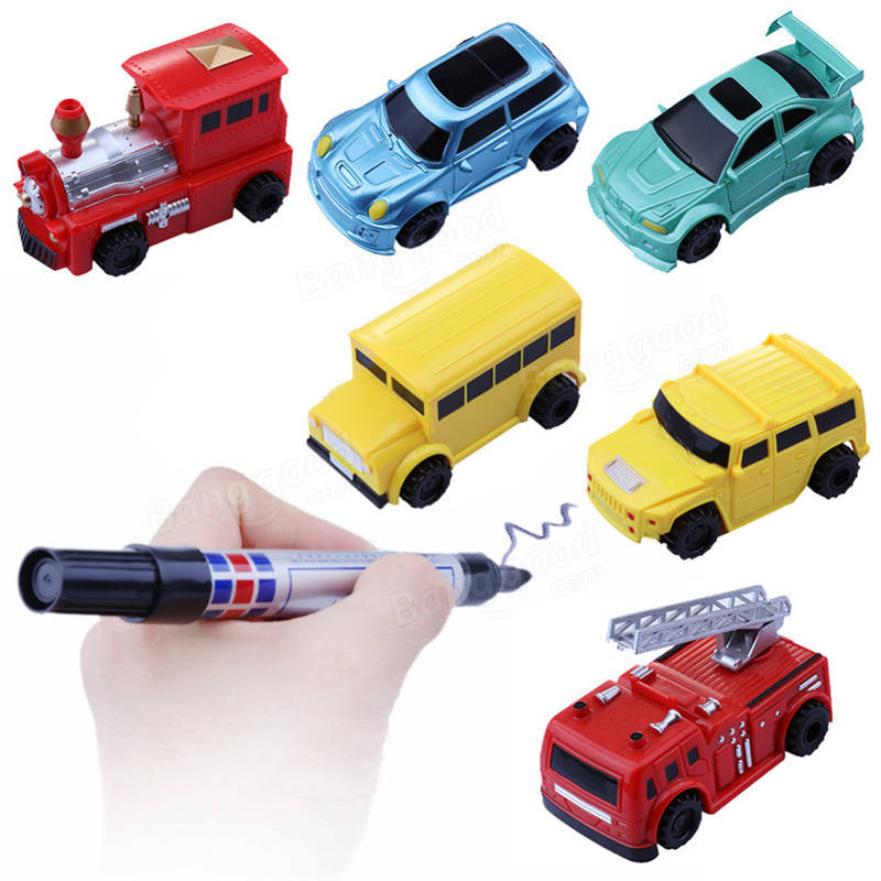 Magic Pen Smart Track Inductive Car Toy Automatic Sensor Following Line You Draw