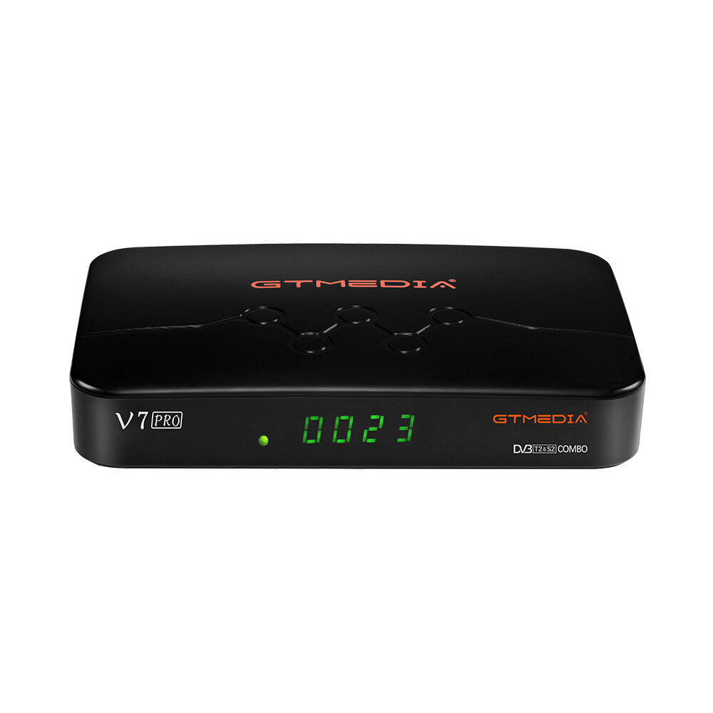 

GTMEDIA V7 PRO Combo DVB-T2 DVB-S2 Satellite Receiver Support CA Card H.265 1080P HD USB Wifi PowerVu Biss Key Cline You