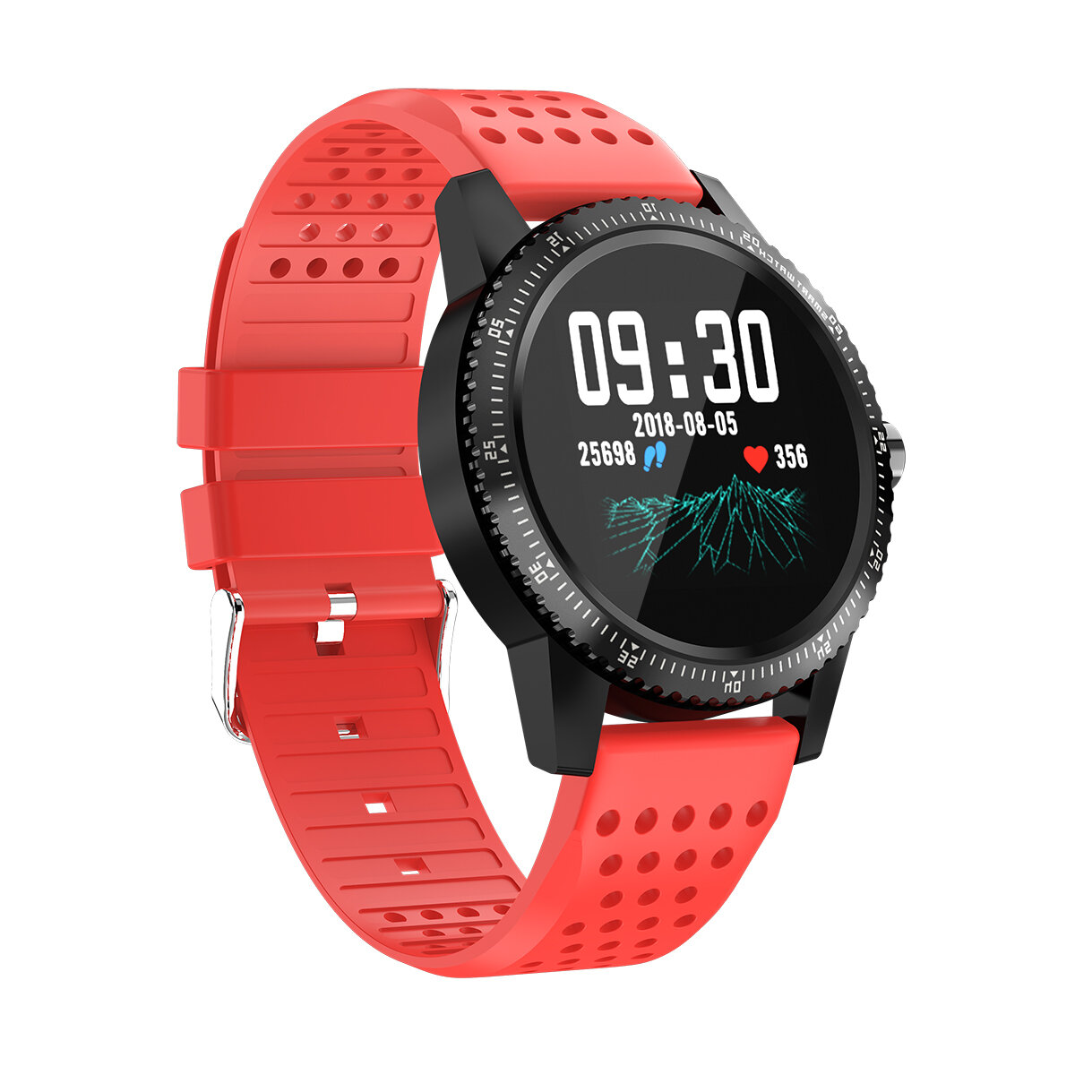 TenFifteen T1 1.3 Touchscreen Waterdicht Smart Horloge Stappenteller Sport Fitness Oefening Armband