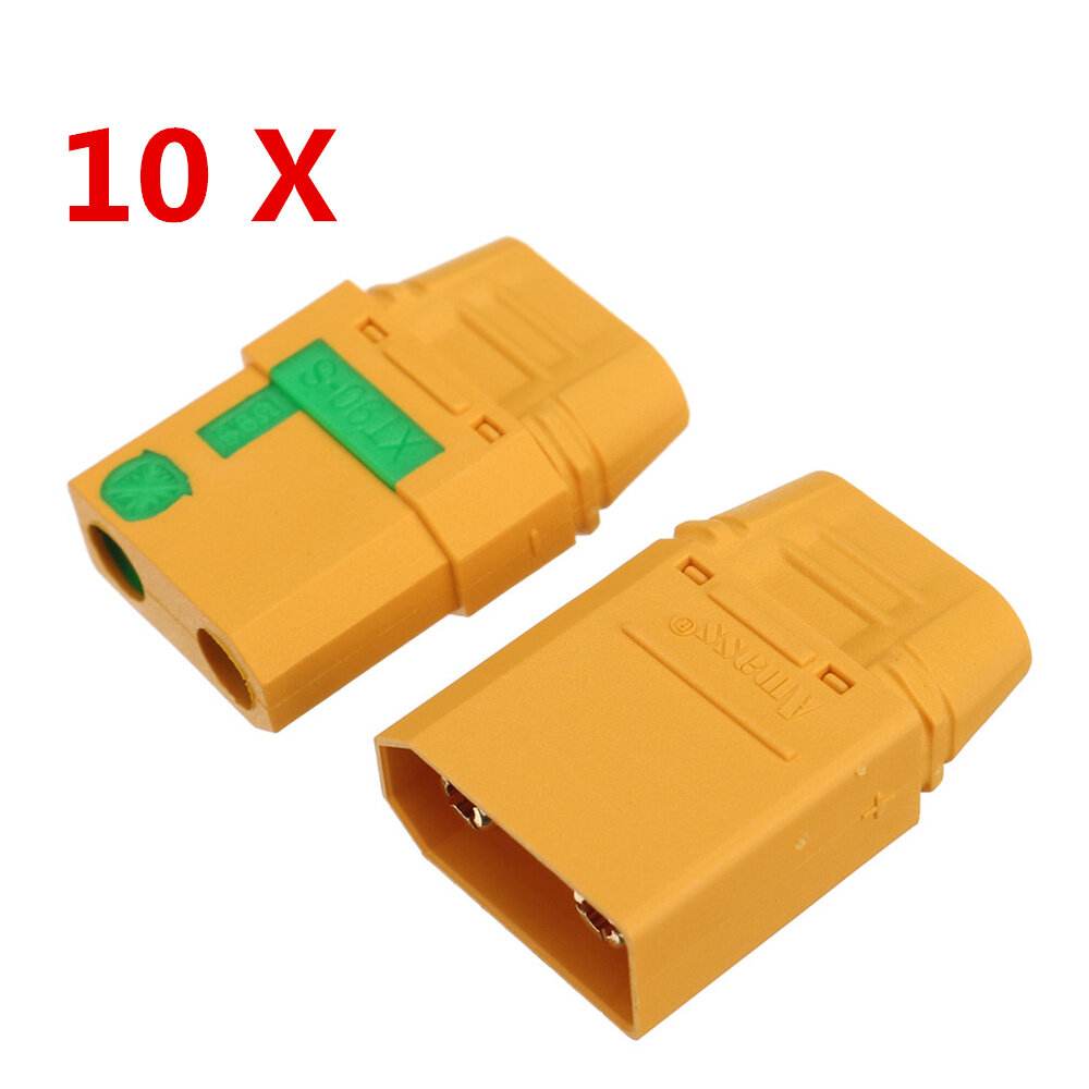 10 PCS Amass Anti Spark Sparkproof Connector Plug XT90-S For Batttery RC Drone FPV Racing Multi Rotor