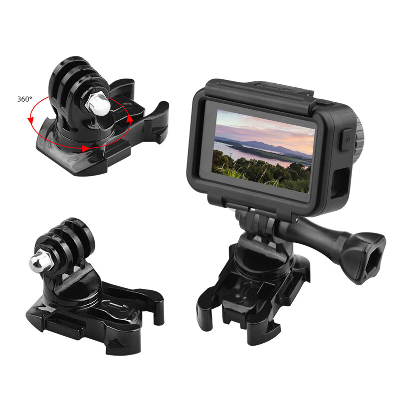 

Fast Plug Camera 360 Degree Rotation Mount Adatper for GoPro OSMO Xiao Yi Most Action Cameras