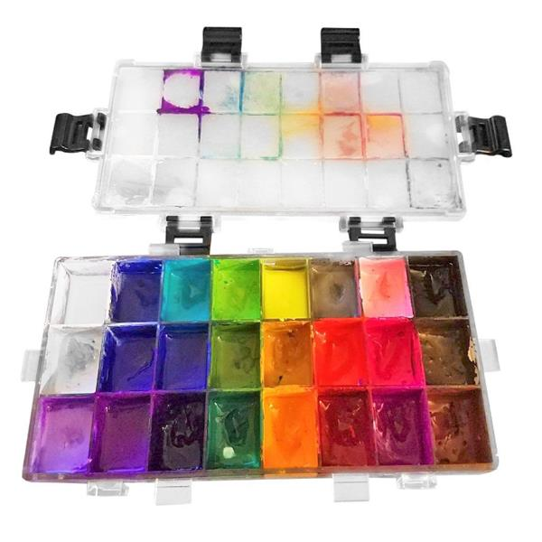 BIANYO BN-8024 24/36 Grids Moisturizing Watercolor Painting Palette Professional Non-toxic Plastic Palette Painting Art, Banggood  - buy with discount