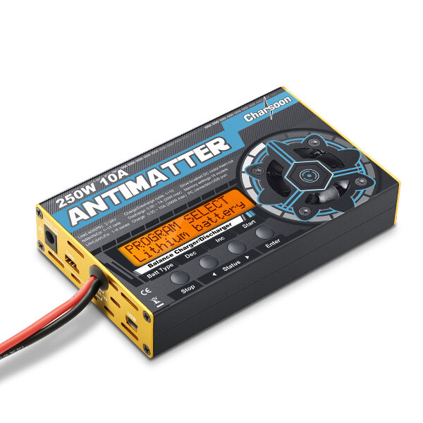 Charsoon Antimatter 250W 10A Balance Charger Discharger For LiPo／NiCd／PB Battery