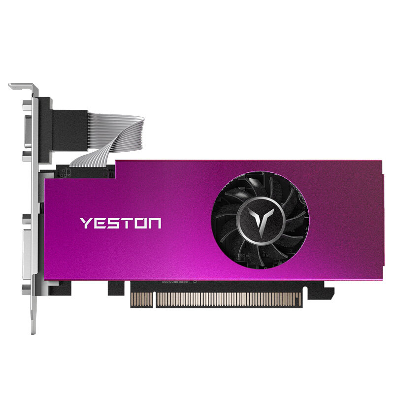 

Yeston Radeon Mini RX550 GPU 2GB GDDR5 64bit Gaming Desktop computer PC Video Graphics Cards Support VGA/DVI-D/HDMI PCI-