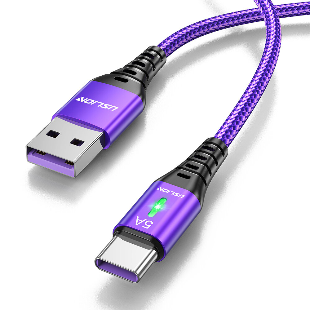 best price,uslion,5a,usb,to,type,cable,1m,discount