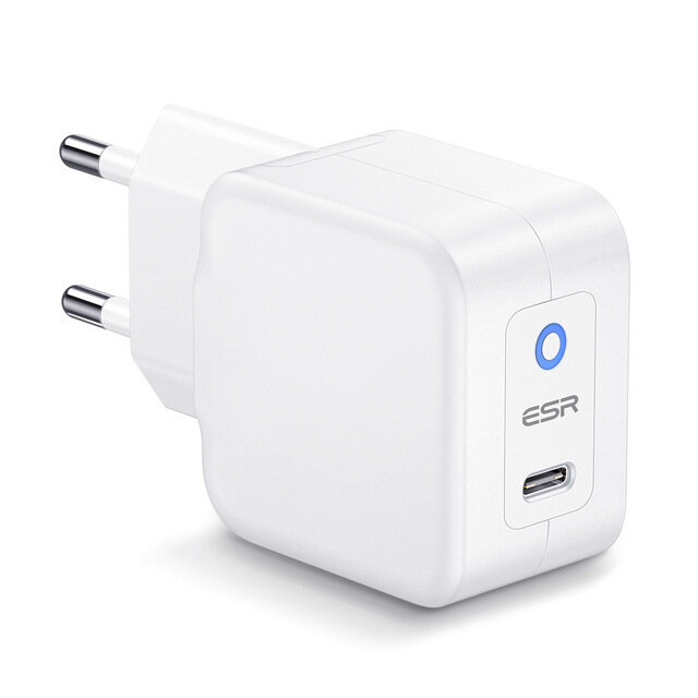 ESR 20W PD USB-C Type-C iPhone12用急速充電壁充電器ProNote 20 Ultra 20W Mini for iPad Pro 2020 for Samsung Galaxy Note S20 ultra Huawei Mate40 OnePlus 8 Pro