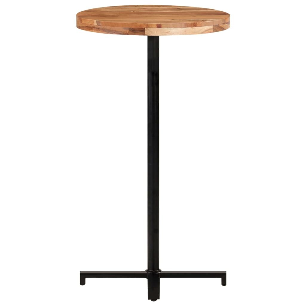 

Bar Table Round Ø23.6"x43.3" Solid Acacia Wood