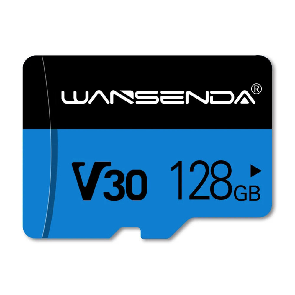WANSENDA TF-kaart Geheugenkaart 128G 64G 32G 16G Klasse 10 V30 Mini Trans Flash-kaart voor smartphon