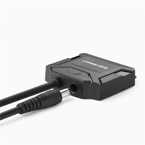 Ugreen USB3.0からSATAへのハードドライブコンバーターケーブルHDDSDDハードドライブエンクロージャーアダプターケーブル