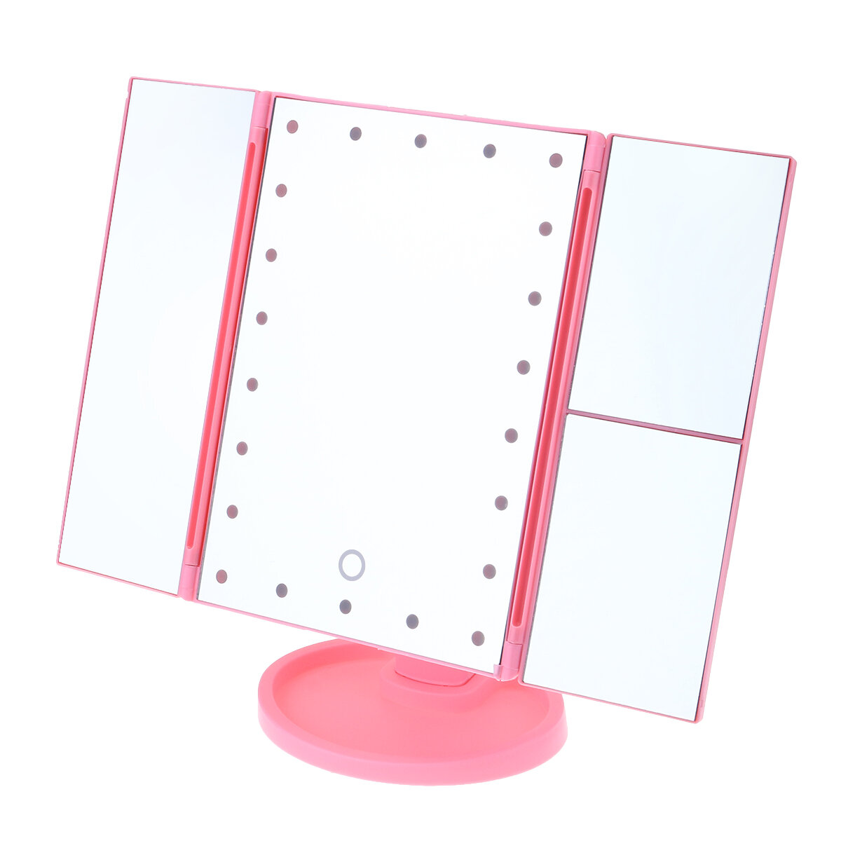 best price,22led,tri,fold,touch,screen,makeup,mirror,discount