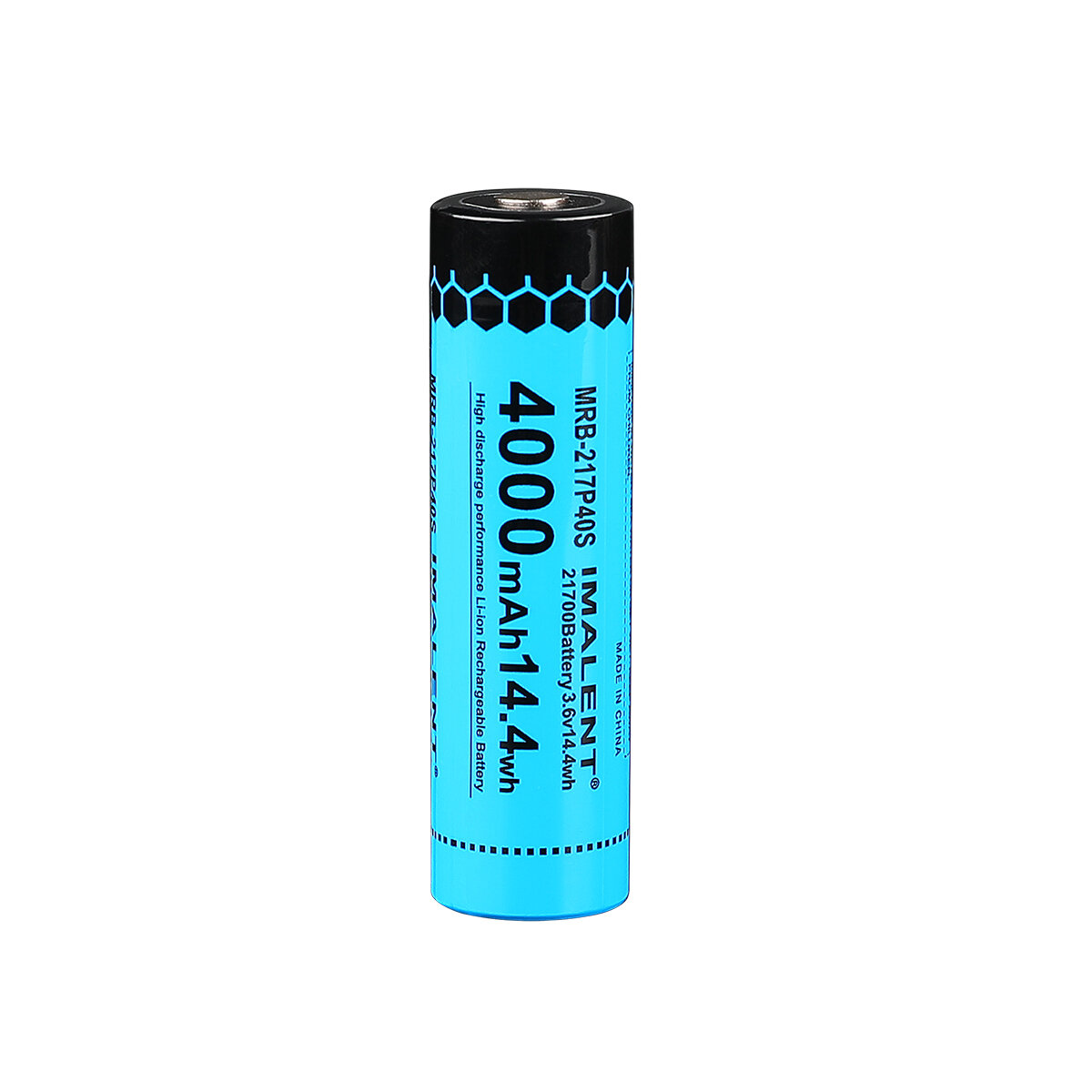 IMALENT MRB-217P40S 4000mAh High-Capacity 21700 Battery Type-C Rechargeable Battery For LED Flashlig