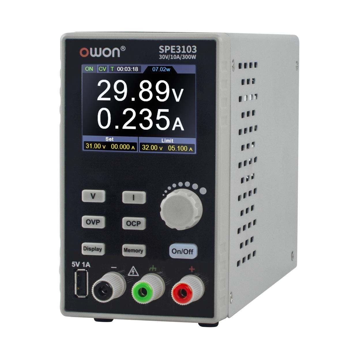OWON SPE3103 SPE6103 Single Channel Programmable Adjustable DC Power Supply Voltage Regulator Mini L