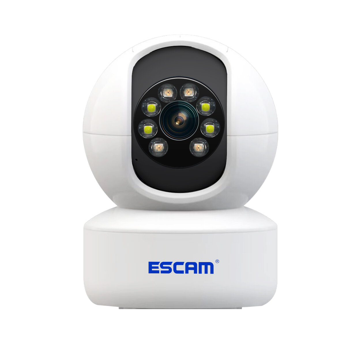 ESCAM QF005 3MP WiFi IP Camera 2.4G Wireless PTZ Cam Dual Light Source Motion Detection Two-way Intercom Night Vision AP