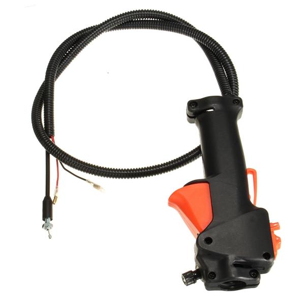 26mm Strimmer Trimmer Brush Cutter Handle Switch Throttle Trigger Cable