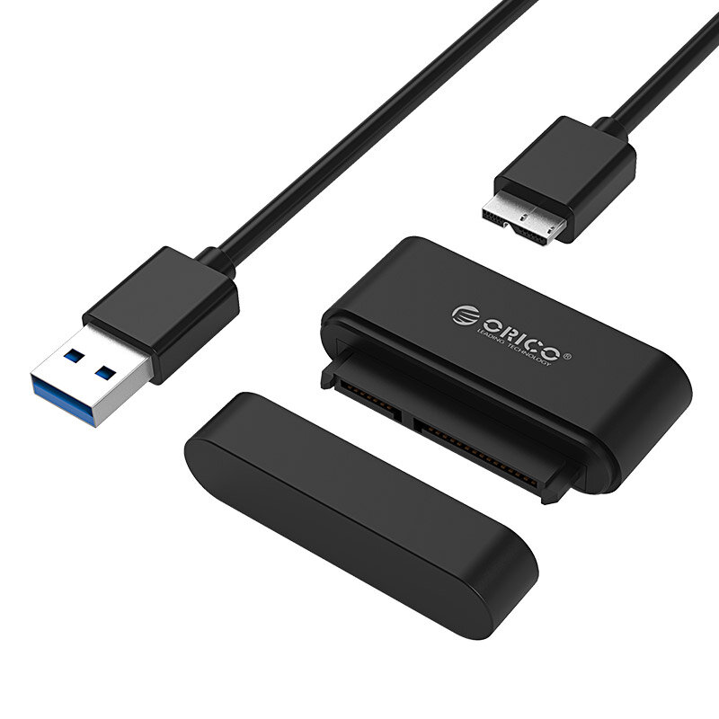 Orico 20UTS USB 3.0 SATAⅢ6Gbps UASP 2.5インチHDD SSD外付けハードドライブアダプタコンバータケーブル