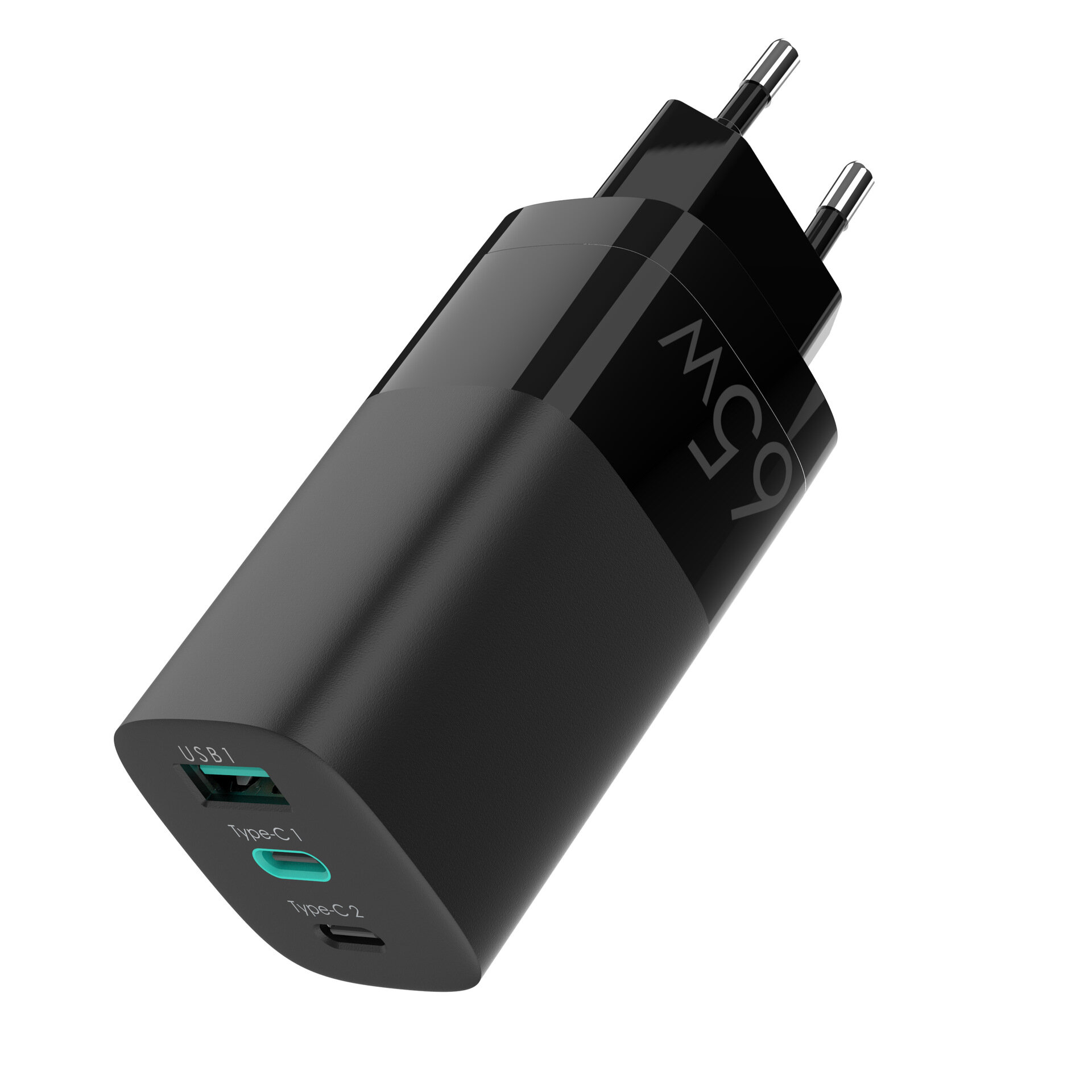 

[GaN Tech] Bakeey 65 Вт 3-портовое зарядное устройство USB PD GaN Dual 65 Вт USB-C PD3.0 PPS / 60 Вт USB-A SCP QC3.0 Быс
