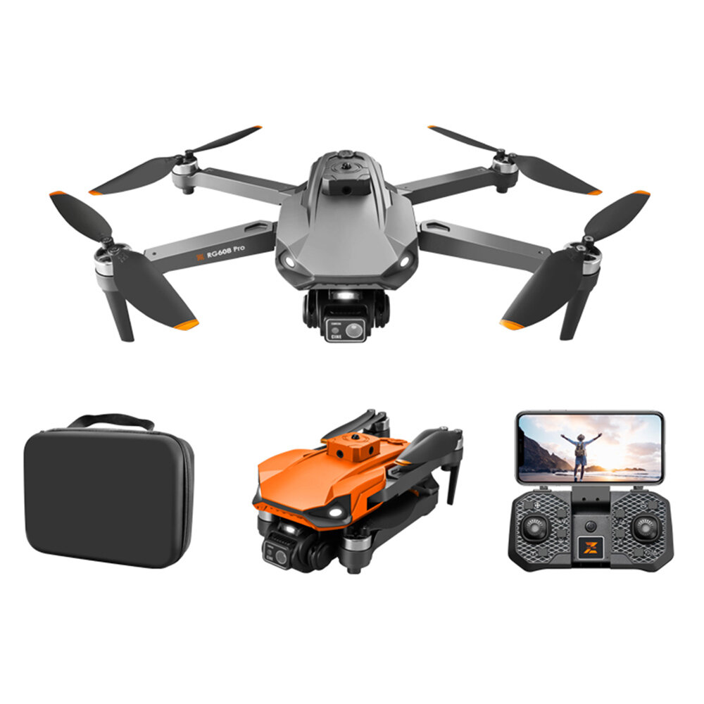 PJC RG608 PRO WiFi FPV with HD Dual Camera 150° Adjustable 360° Obstacle Avoidance Optical Flow Positioning Brushless Fo