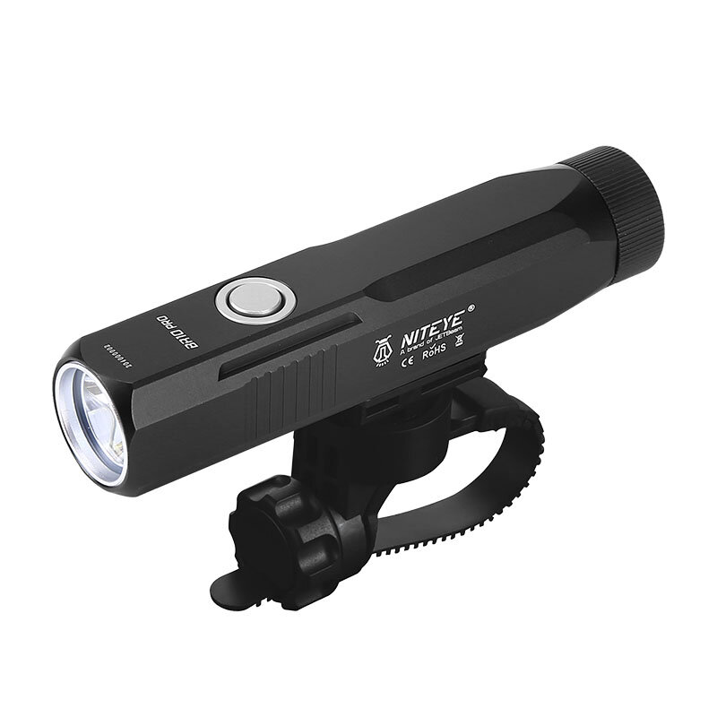 JETBeam BR10GT 1380lm LED Flashlight 6 Modes USB Rechargeable Bike Light Mini Portable Pocket Torch