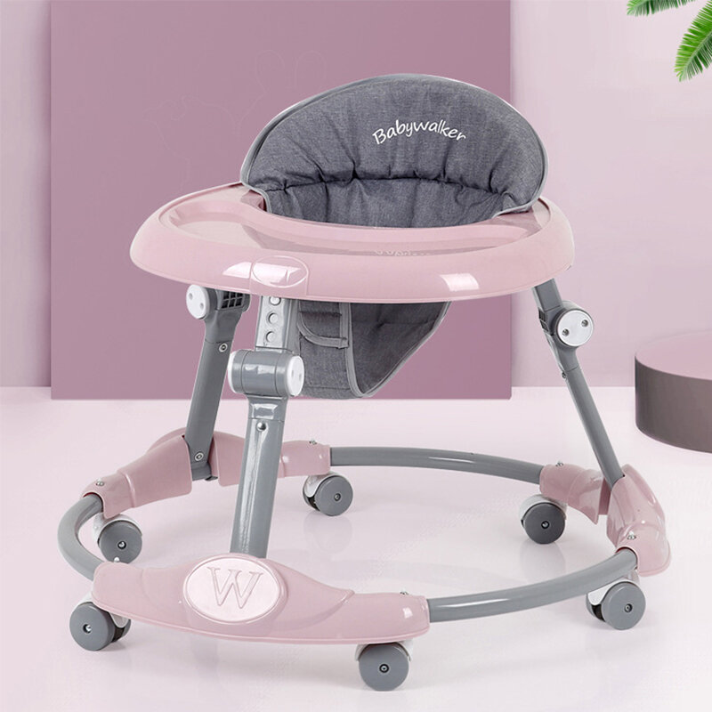Multi-function Anti-o-leg Baby Walker 7-speed Position Adjustment Anti-rollover Kids Seat Car For 6-18 Months