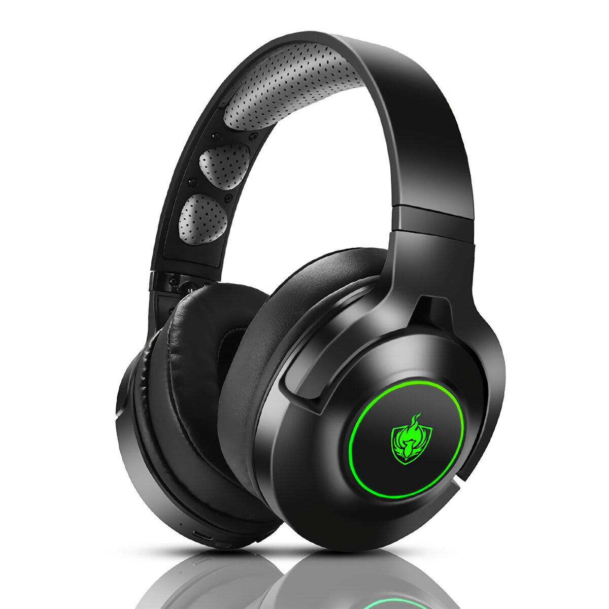 PHOINIKAS Q9 Gaming-headset 3,5 mm Bedraad / draadloos bluetooth5.0 40 mm Driver LED-licht Over-ear 