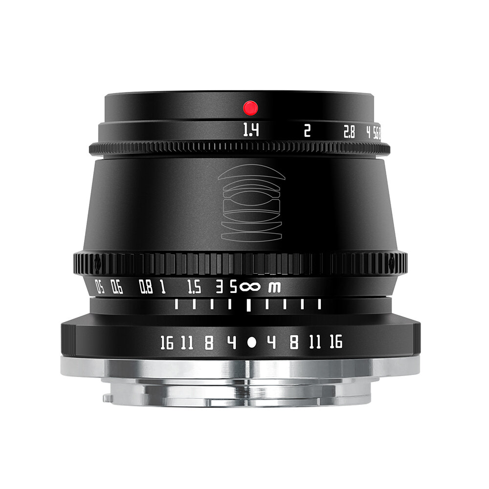 TTArtisan 35mm F1.4 APS-C Manual Focus Lens for Sony E Mount/Fujifilm M4/3 Mount Cameras A9 A7III A6600 A6400 X-T4 X-T3
