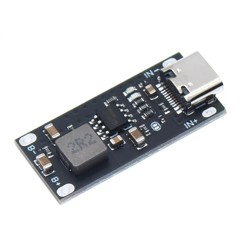 

Type-C USB Input 3A High-current Polymer Ternary Lithium Battery Charging Board 5V-4.2V