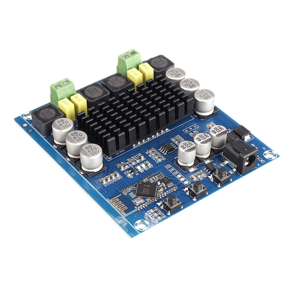 XH-M548 2x120W Power Bluetooth Dual Channel Digital Amplifier Module TPA3116D2 Audio Amplifier Board