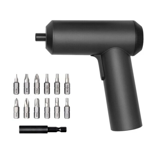 

XIAOMI Mijia 3.6V 2000mAh Rechargeable Electric Screwdriver Lithium Ion 5N.m with 12 Pieces S2 Screwdriver Bits for Home