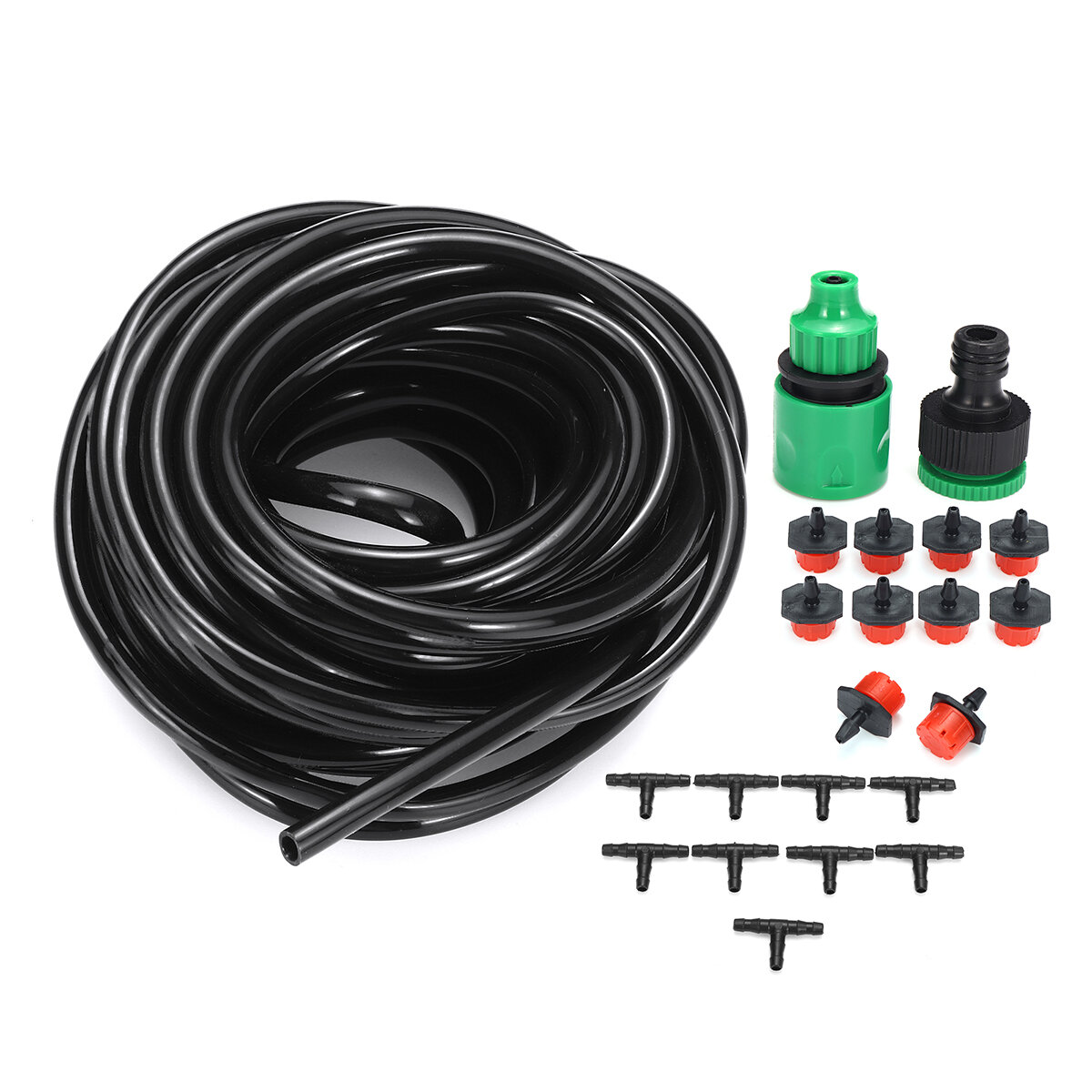 10m Hose Automatic Sprinkler Drippers Micro Irrigation Drip Plant Watering Garden System