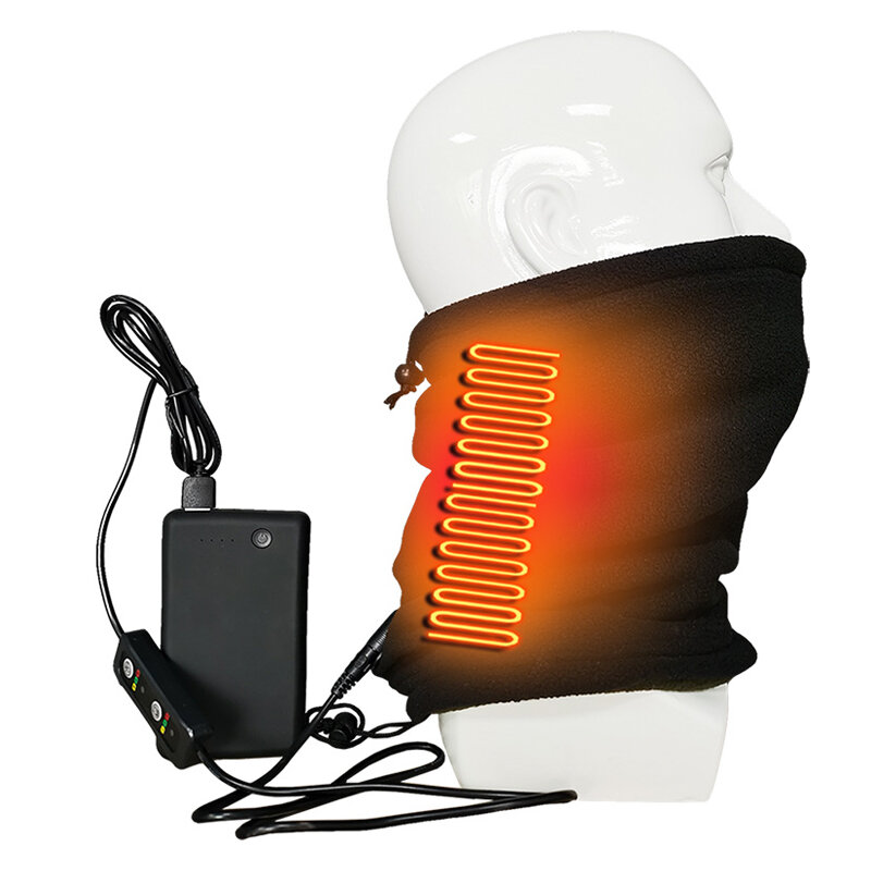 Sciarpa elettrica intelligente con riscaldamento per collo per uomini e donne. Fascia avvolgente per sciarpa invernale