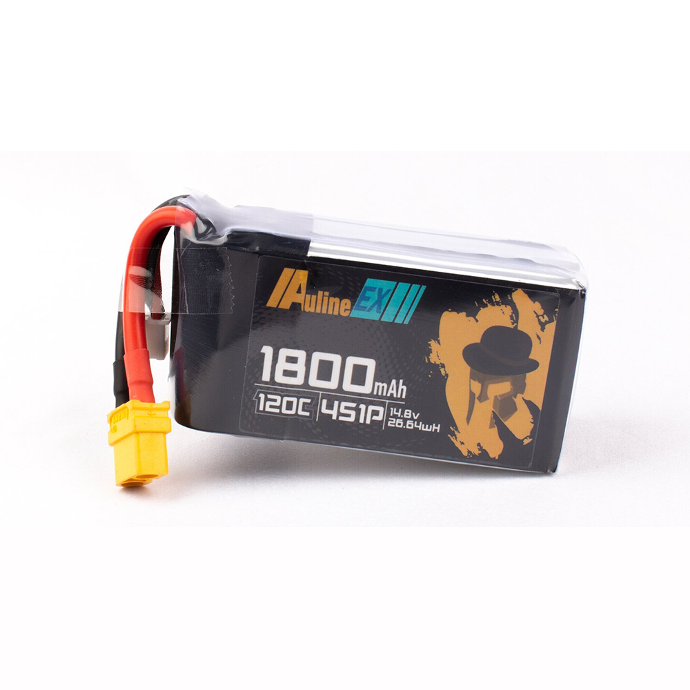 Auline EX 14.8V 1800mAh 120C 4S LiPo-batterij XT60-stekker voor iFlight Groen H Eachine Tyro109 5-in