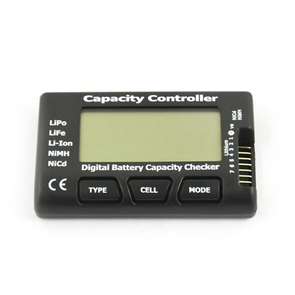 CellMeter-7 2-7S Digital Battery Capacity Checker Controller w/ Balance Function