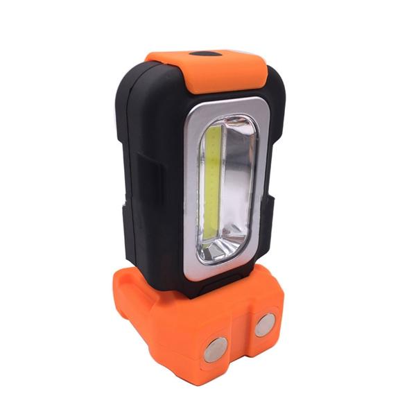 

Portable 3W COB Outdooors Camping Work Emergency Lamp Magnet Hook Torch Flashlight
