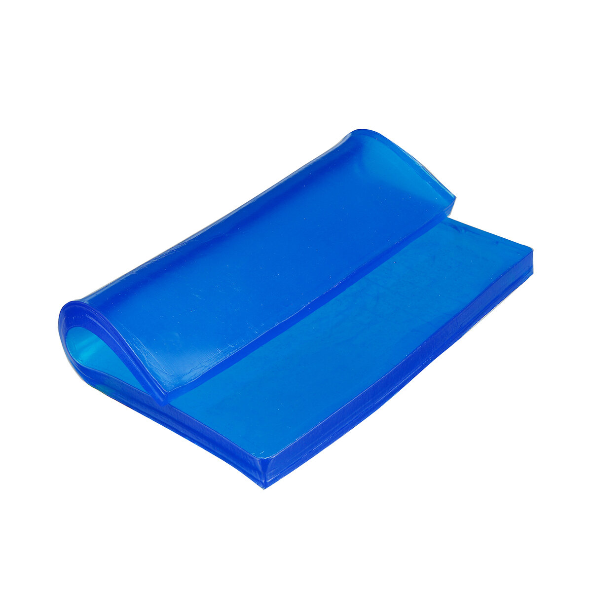 2cm Motorcycle Seat Gel Cool Pad Shock Absorption Mat DIY Cut Cushion Blue