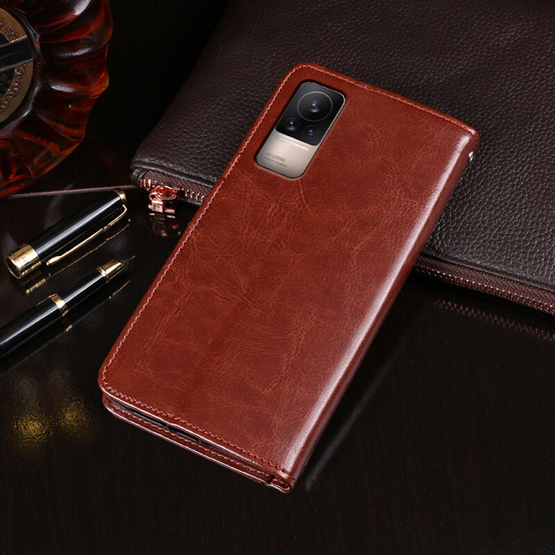 

Bakeey for Xiaomi Mi CIVI Case Magnetic Flip with Multiple Card Slot Folding Stand PU Leather Shockproof Full Cover Prot
