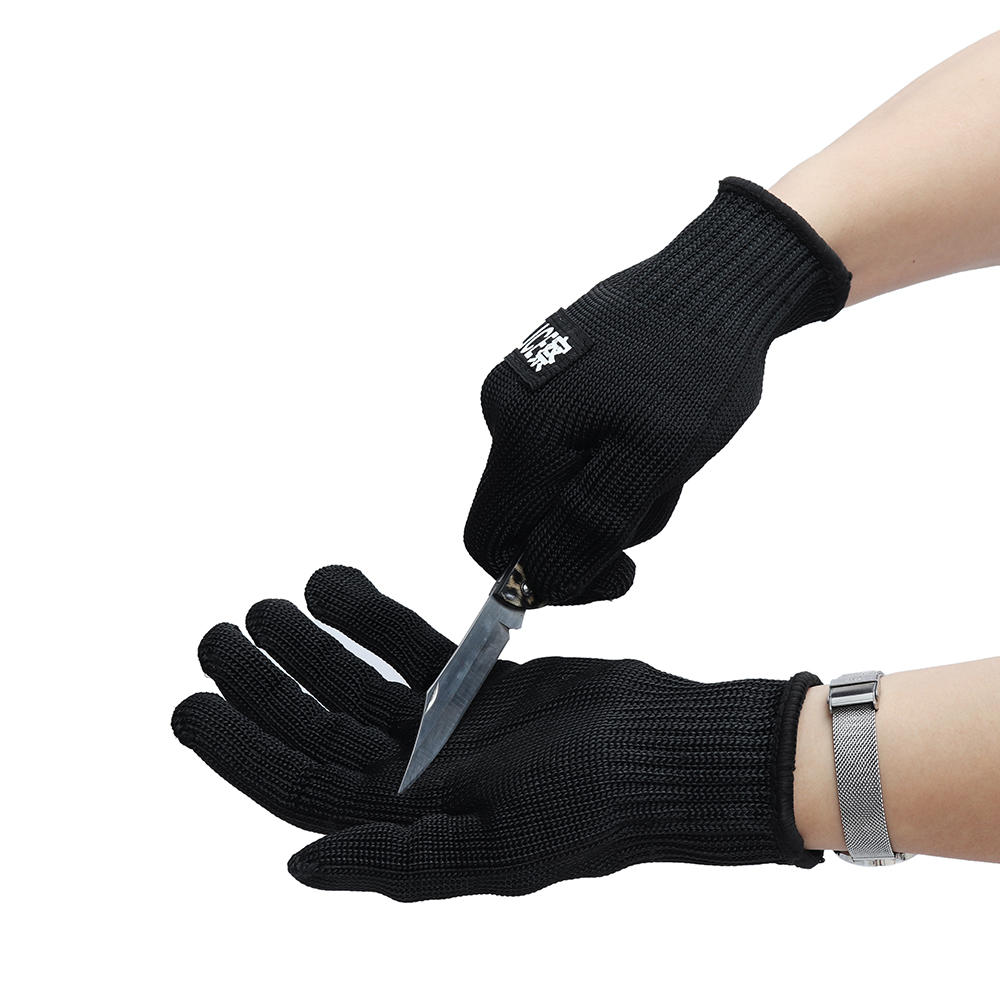 Cut Resistant Gloves Anti-Cut Gloves Work Gloves Protective Finger Kitchen Wear-Resistant Safety Glo