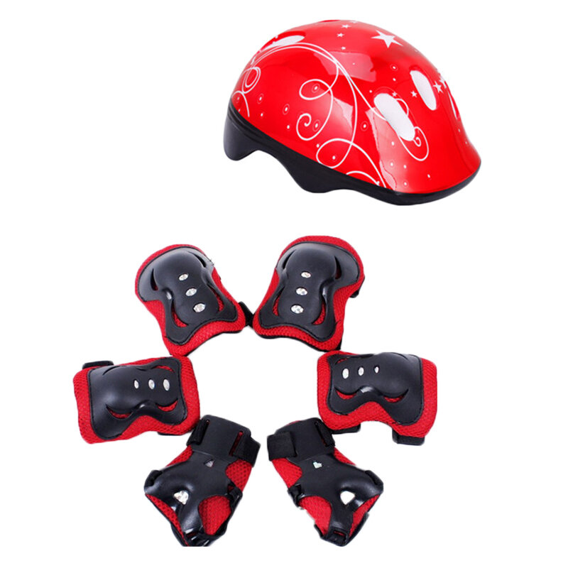 best price,7pcs,children,cycling,skating,skateboard,bike,protective,gear,pads,discount