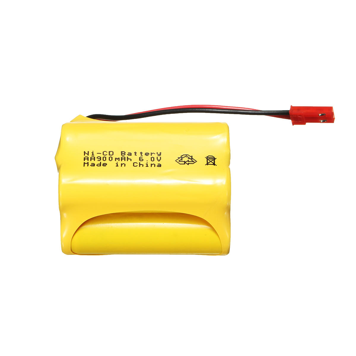 Ni-Cd 6V 900mAh JST-SYP Plug Rechargeable Battery Solar Light For Racing Remote Control Car